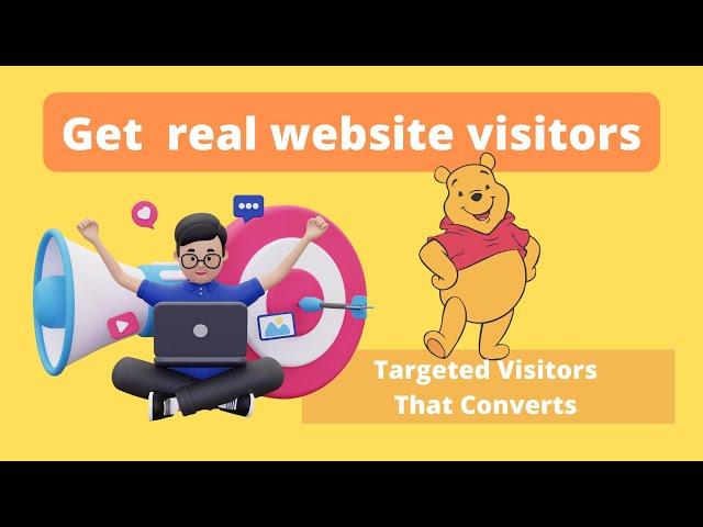 Get Targeted Quality website  Traffic | Buy real website visitors for more Revenue and Sales