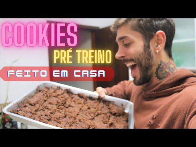 Como fazer Cookies Pré treino - Feito em casa