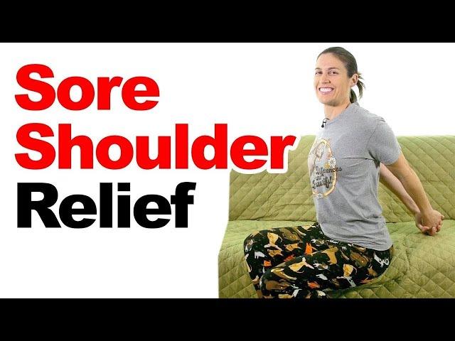 Get Sore Shoulder Relief With These 5 Gentle Stretches!