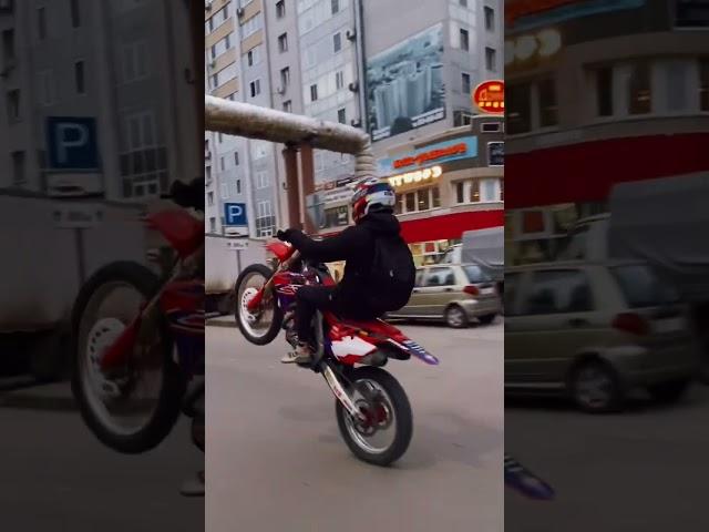 Тгк: спортсмены что-ли? Honda crf450 stunt #honda #stunt #hondacrf #саратов #эдит #whillie #edit