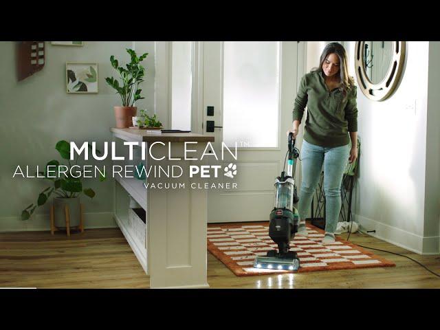 MultiClean™ Allergen Pet Rewind Upright Vacuum Feature Overview