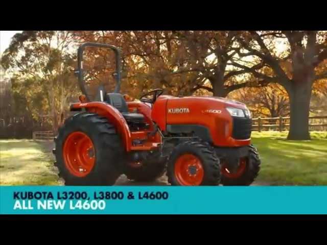 Kubota L3200, L3800 & L4600 Farm Machinery Trader