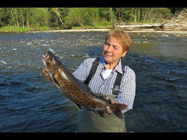 Рыбалка на Красивой реке. Дальний Восток.