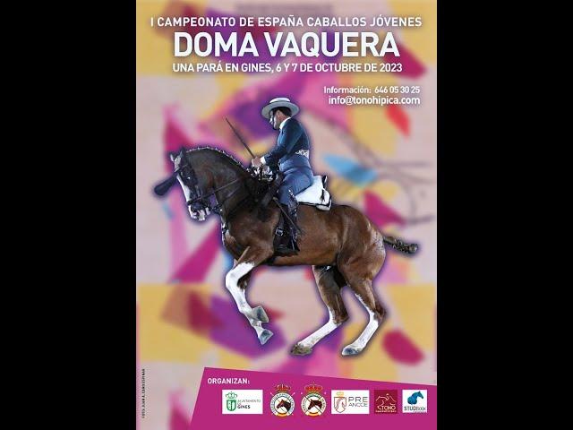 Campeonato de España de Caballos Jóvenes de Doma Vaquera 2023