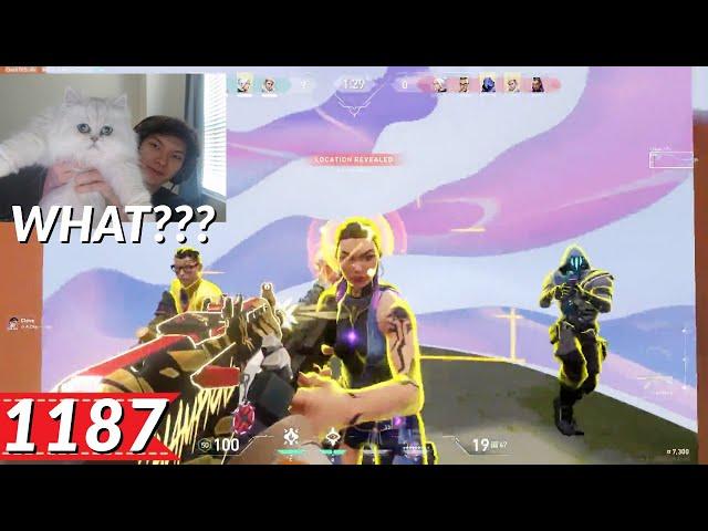 Tarik, Tenz, and Kyedae Were Blown Away by This INSANE Play! | Most Watched VALORANT Clips V1187