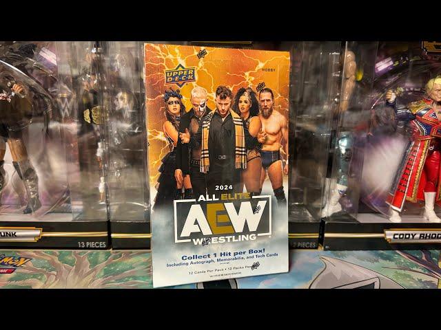 AEW Upper Deck 2024 Hobby Box Opening!