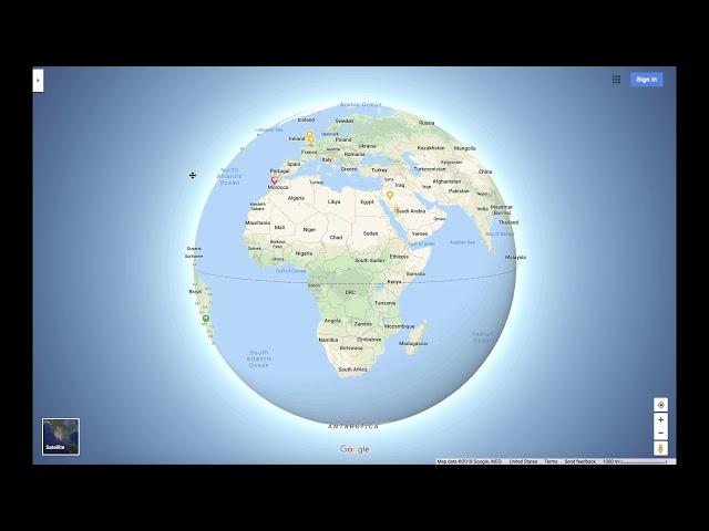 Google Maps replaces Mercator Projection for a Globe!