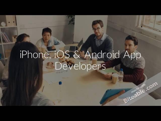 Mobile App Development Company Vaughan - iPhone, iOS & Android App Developers