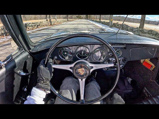 Driving The 1965 Porsche 356 C - The 75hp 911 Predecessor that Changed Everything (POV)