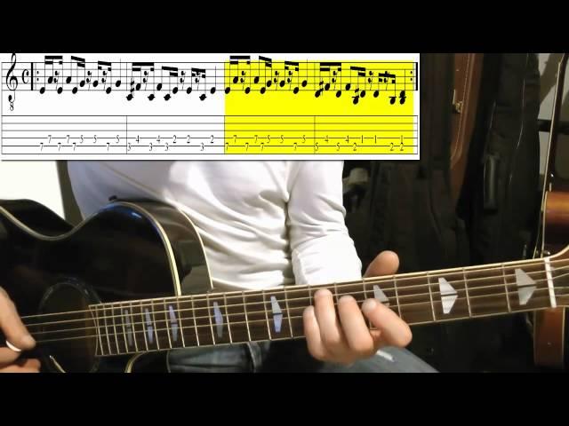 Friends Aura Dione | Guitar lesson Tutorial | Gitarre lernen online 