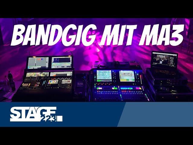 Bandgig mit grandMA 3 Light | Meine ersten Praxiserfahrungen mit dem Lichtpult