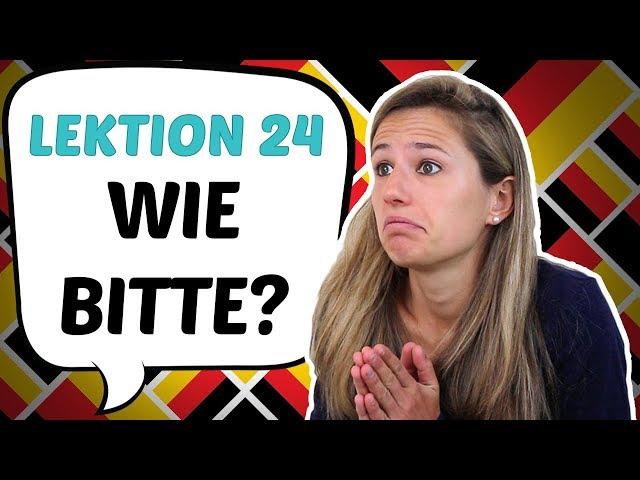 GERMAN LESSON 24: Asking for HELP in German (Useful Phrases) 