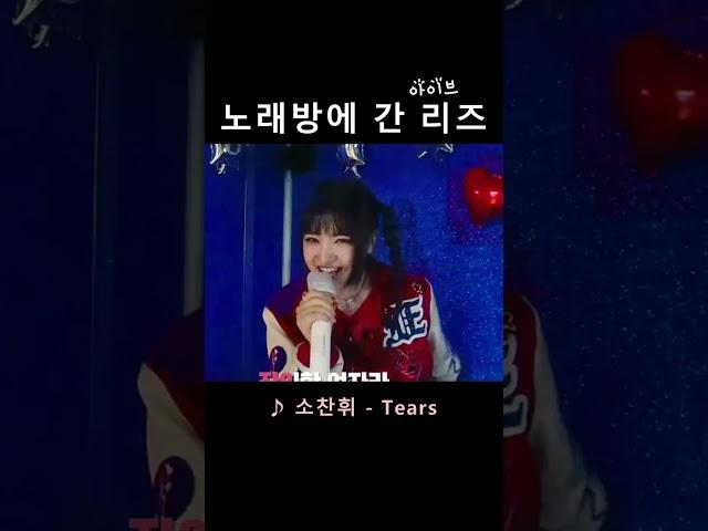 노래방에 간 리즈ㅋㅋㅋㅋㅋ ( 소찬휘 - Tears) [아이브]