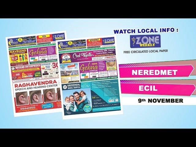 Watch Zone Weekly - Local Info - 9th November Issue  | zoneadds.com