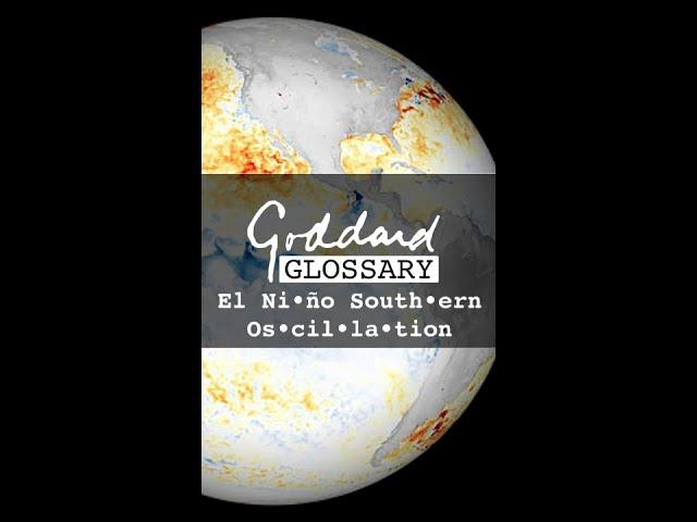 Goddard Glossary: El Niño Southern Oscillation