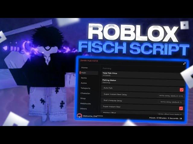 [2X XP] Roblox Fisch Script - No Key/Auto Farm, Instant Catch Auto Sell + DUPE! *PC/MOBILE*