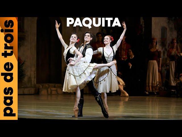 PAQUITA PAS DE TROIS Maria Khoreva & Xander Parish & Elena Evseeva