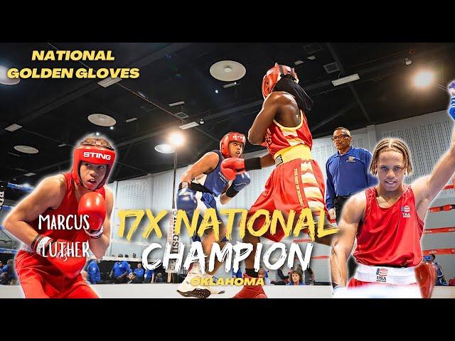 MONSTER! WORLD CLASS Amateur Boxer Challenges National Golden Gloves!