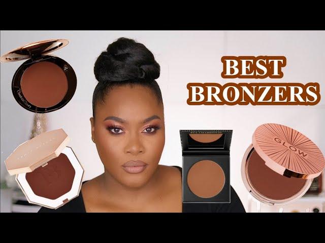 BEST BRONZERS FOR DARK SKIN : FAVORITE AFFORDABLE AND HIGH END BRONZERS + SWATCHES 2021