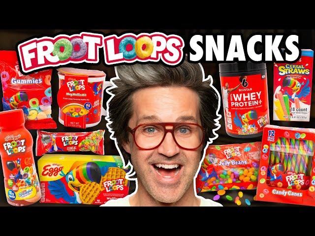 We Tried EVERY Froot Loops Snack
