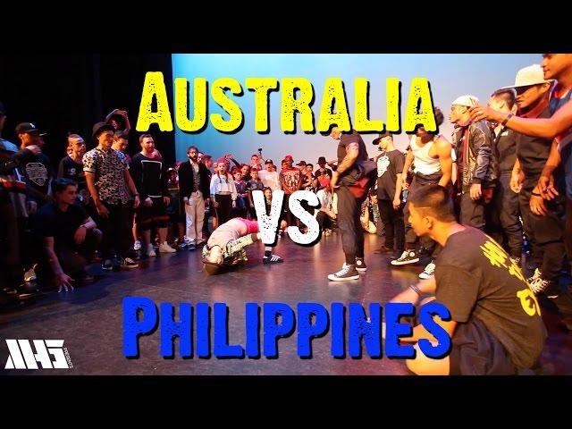 AUSTRALIA VS PHILIPPINES | WORLD SUPREMACY BATTLEGROUNDS 2015 | head2head