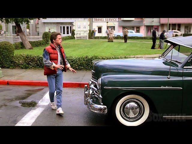 Marty discovers Hill Valley in 1955 | Back To The Future | CLIP