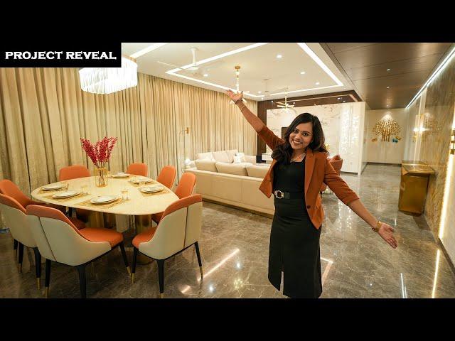 PROJECT TOUR: KOLKATA PROJECT || LUXURIOUS HOUSE IN KOLKATA || EARTHY SHADES DESIGN STUDIO ||