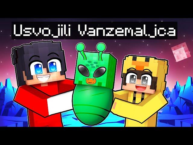 Max je Usvojio Vanzemaljca u Minecraftu!