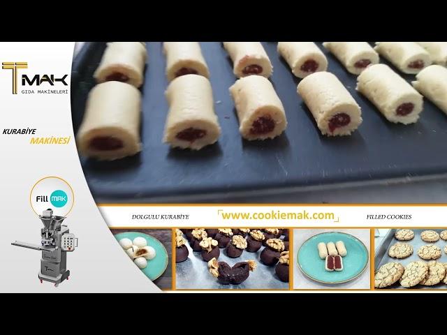 TMAK Dolgulu Kurabiye Makinası - Stuffed Shortbread Cookies Machine (FillMAK)