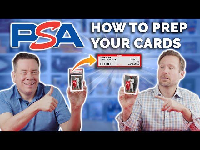 PSA Grading: 5 Steps to Prep Your Cards for PSA in 2021! 