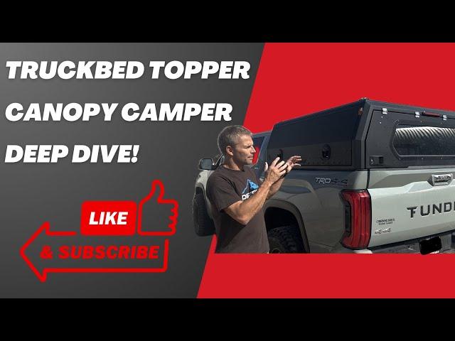 Dirtbox Overland Truck Bed Topper and Canopy Camper Systems Deep Dive