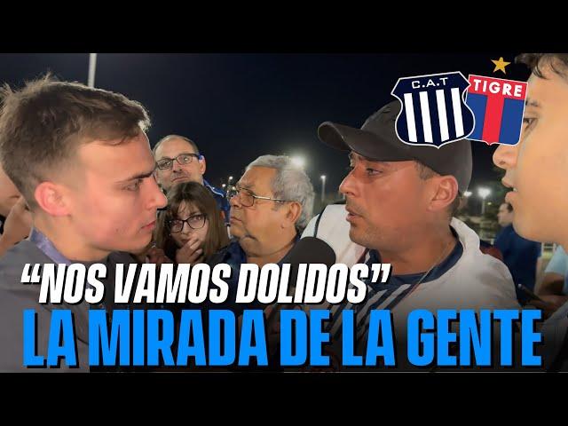 TALLERES DEJÓ PASAR OTRA OPORTUNIDAD - TALLERES 1-1 TIGRE - LA MIRADA DE LA GENTE - PABLO CHUCREL.