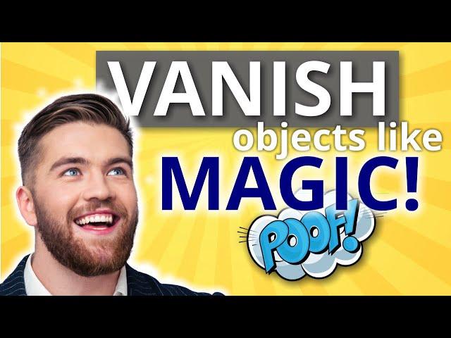 Make Things Disappear Like Magic With Easy Magic Tricks - Easy Vanish Tricks for Beginners