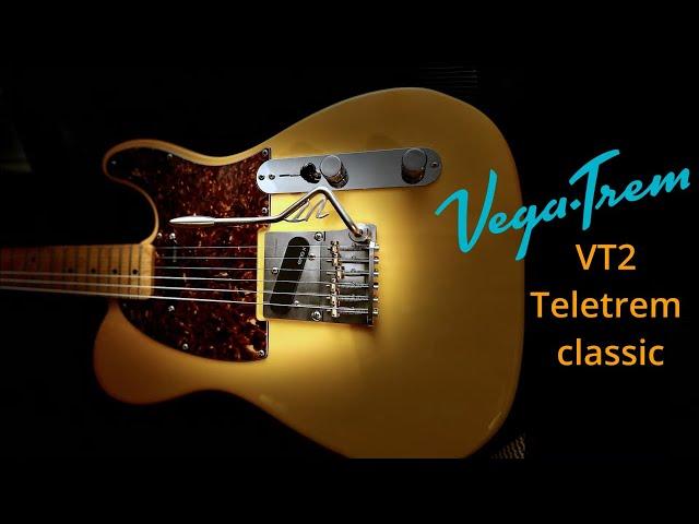 A Bigsby alternative?? The Vegatrem VT2 Teletrem classic | Jonathan Koh