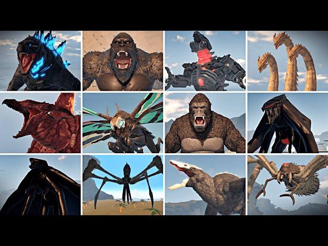 All MonsterVerse Kaiju's Roars In Kaiju Universe ! | Roblox Cinematic