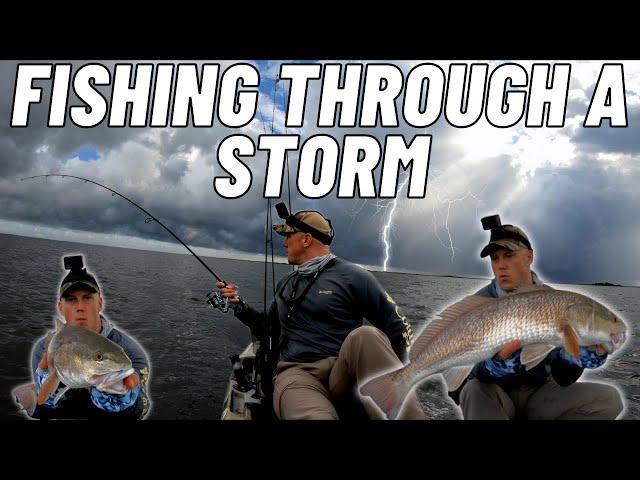 I Caught LIMITS of FISH During a STORM (Corpus Christi, TX)