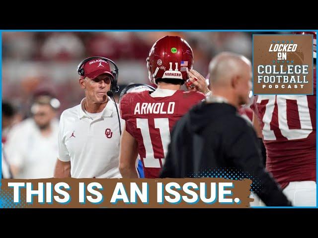 Oklahoma SHOULD NOT bench Jackson Arnold again after horrible showing  v Tennessee. ACC is a letdown