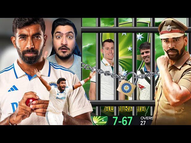 DSP Siraj and Jasprit Bumrah Ne Australia Ko Jail Mein dal Diya | Well Done Team india