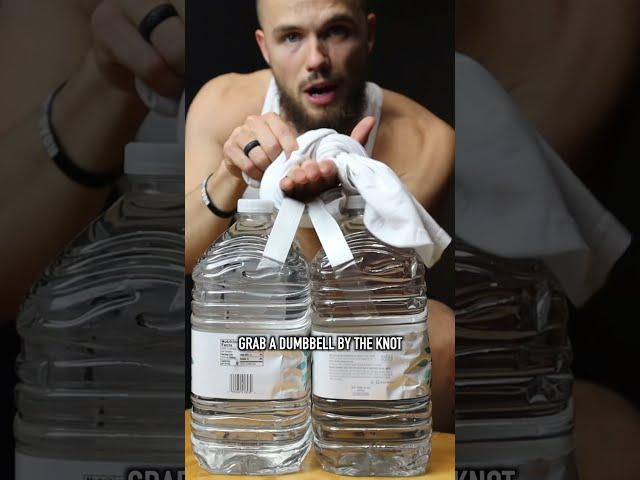 3 Ways To Make Dumbbells at Home in 10 Seconds For Free