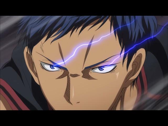 [4K, 50FPS] Aomine Daiki vs Kagami Taiga Zone Battle