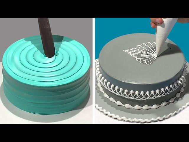 Stunning Cake Decorating Technique Like a Pro | Most Satisfying Chocolate Cake Decorating Ideas