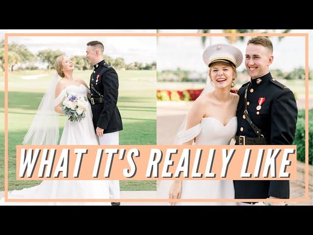 WHAT TO EXPECT AS A MILITARY WIFE | what it's like to be a military wife / marine corps wife