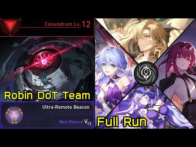 Conundrum Lv.12 Robin DoT Team Ultra-Remote Beacon Dice Full Run