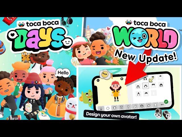 Toca Life World Update!? + Toca Boca Days! (NEW GAME!) Toca Boca