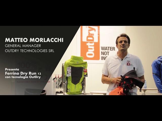 Ferrino Dry Run 12 con tecnologia OutDry ad OutDoor Show 2017