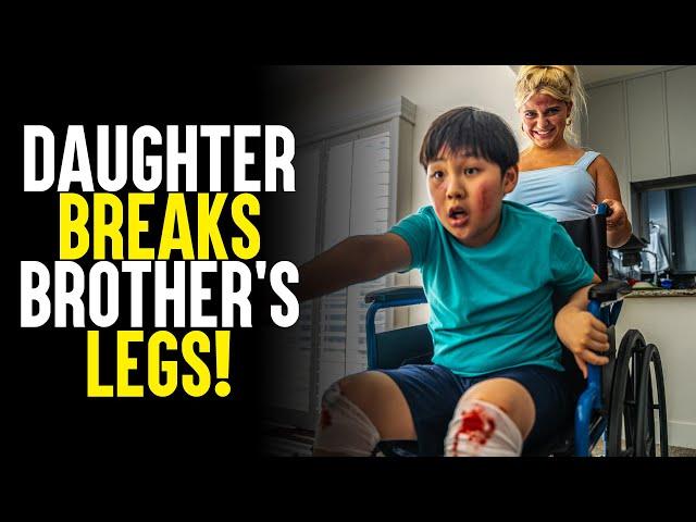 Daughter Breaks Brother's Legs by Accident! A Heartfelt Drama | Sameer Bhavnani