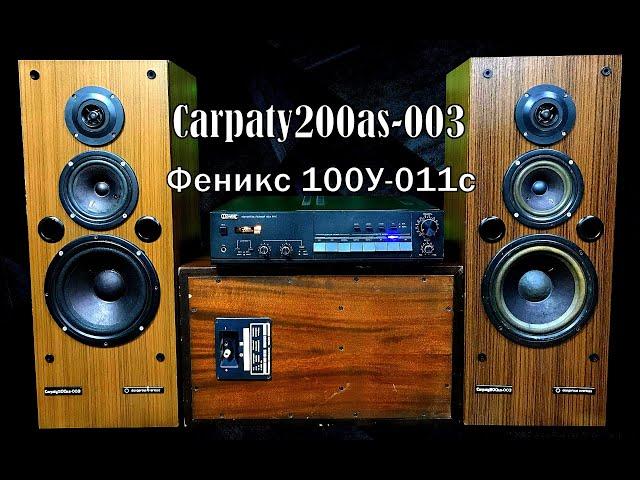 Впервые на Youtube!  Самые редкие "Карпаты 200АС-003" и "Феникс 100У-011с"