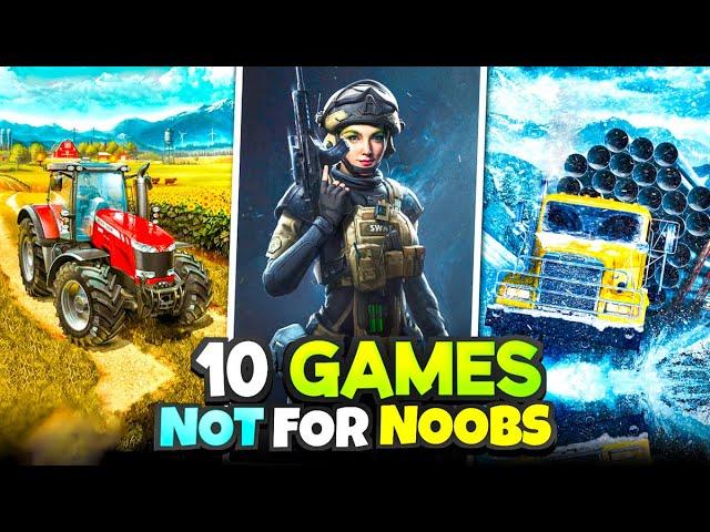 10 Video Games Not Made For Noobs 