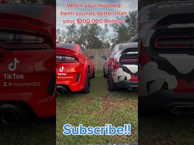 Hellcat RedEye vs Modded SRT392