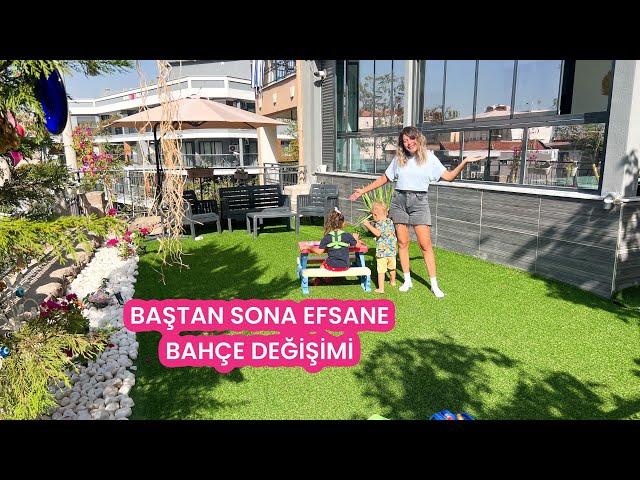 YILLARCA BUGÜNÜ BEKLEDİKEFSANE BAHÇE DEĞİŞİMİBAŞTAN SONA BAHÇE PEYZAJI